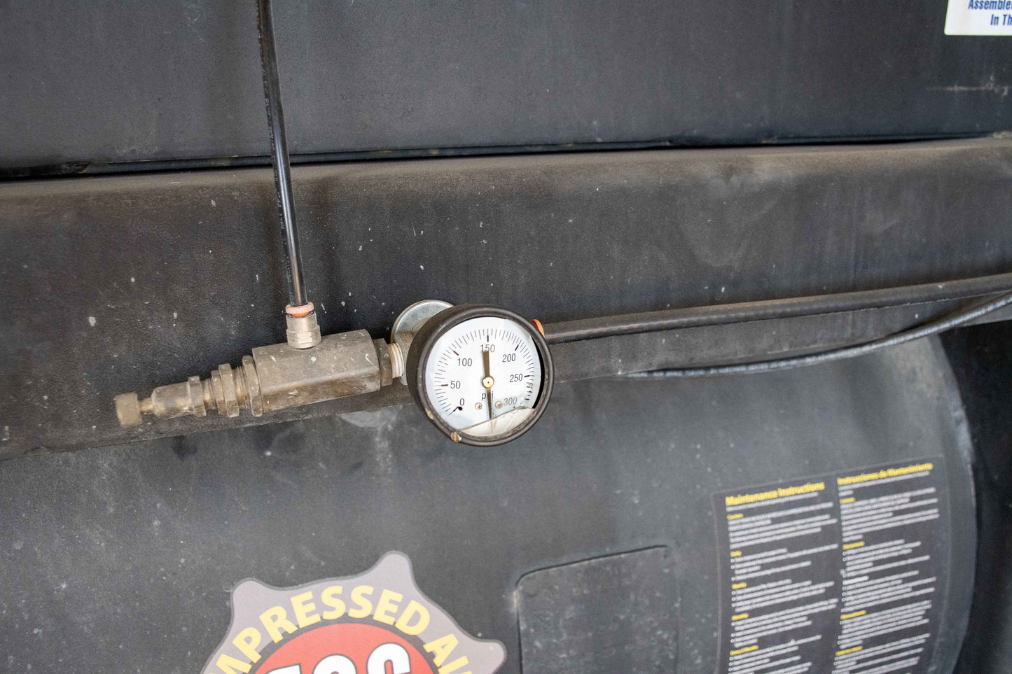 25 HP Reciprocating Air Compressor - 120 Gallon Tank