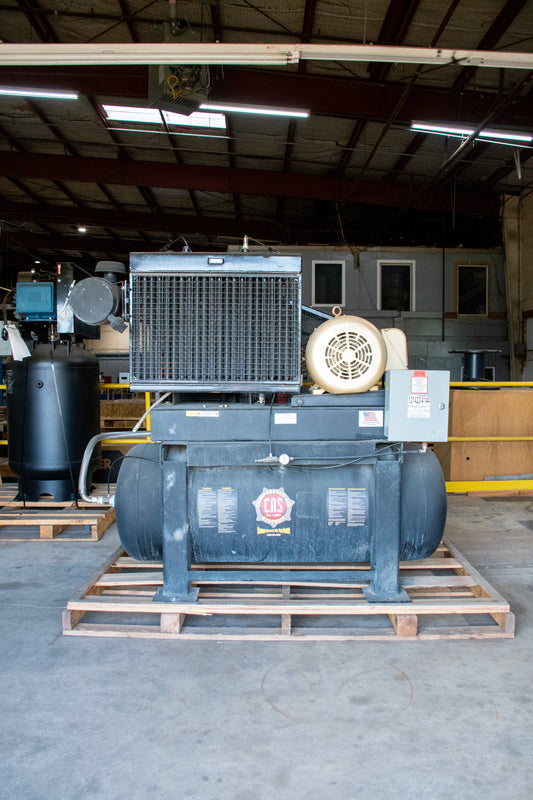 25 HP Reciprocating Air Compressor - 120 Gallon Tank