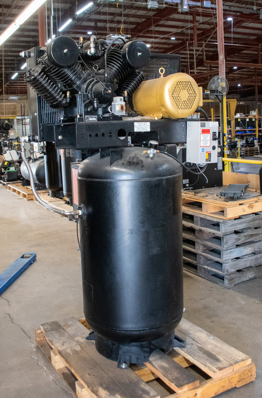 Like-New Heavy-Duty 7.5 HP Air Compressor with Premium Features