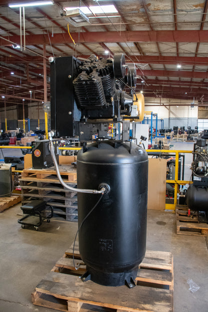 Like-New Heavy-Duty 7.5 HP Air Compressor with Premium Features