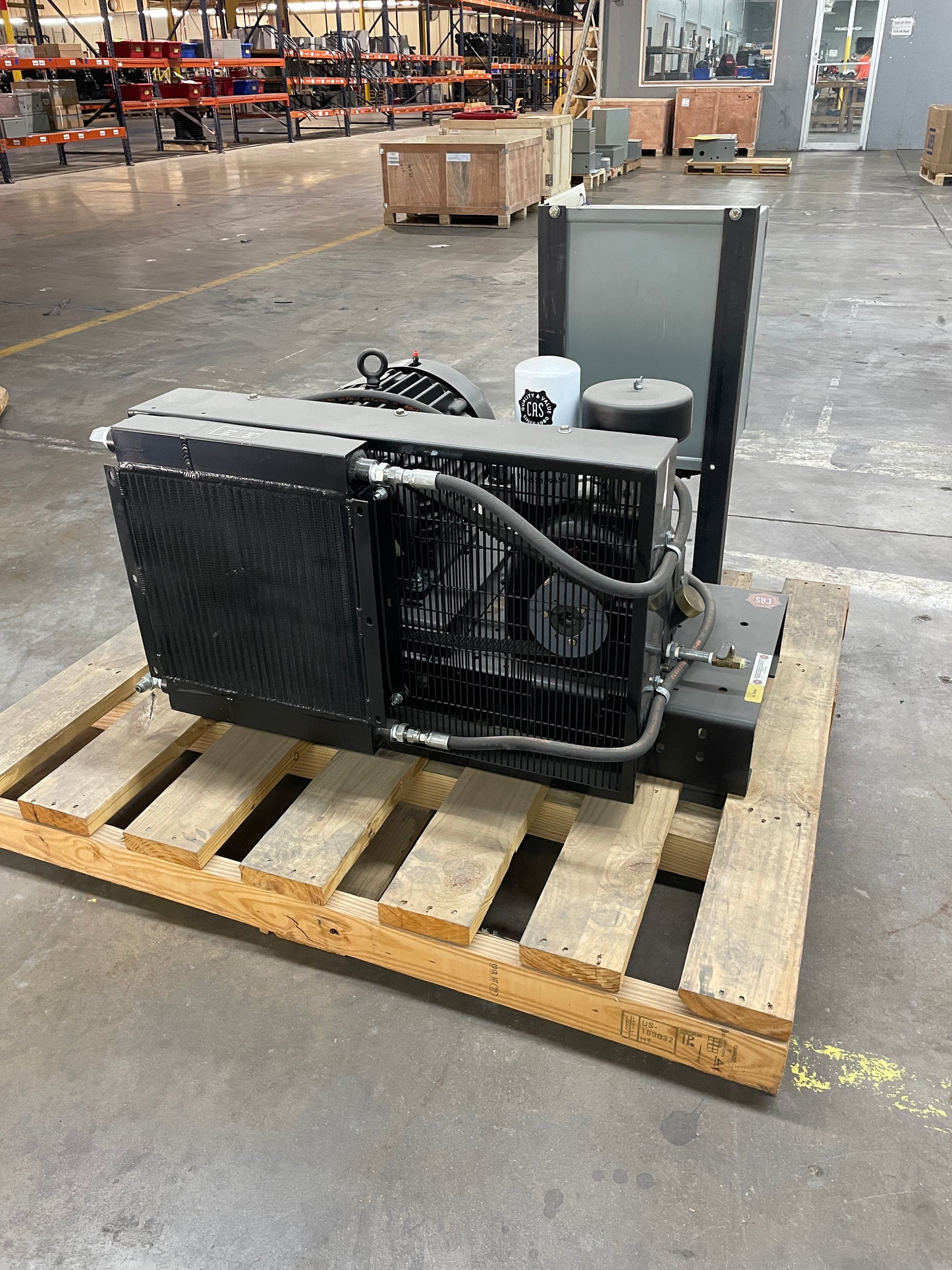 15 HP Rotary Screw Basemount