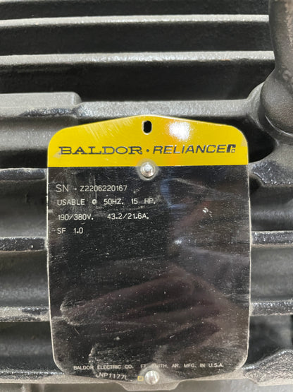 15 HP Rotary Screw Basemount