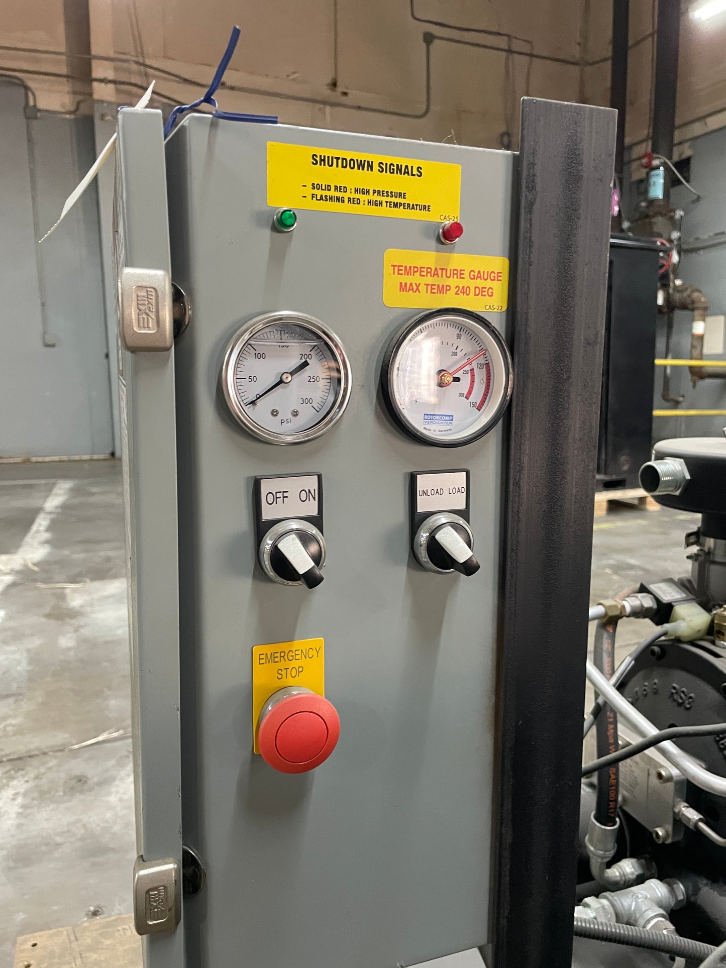 15 HP Rotary Screw Basemount