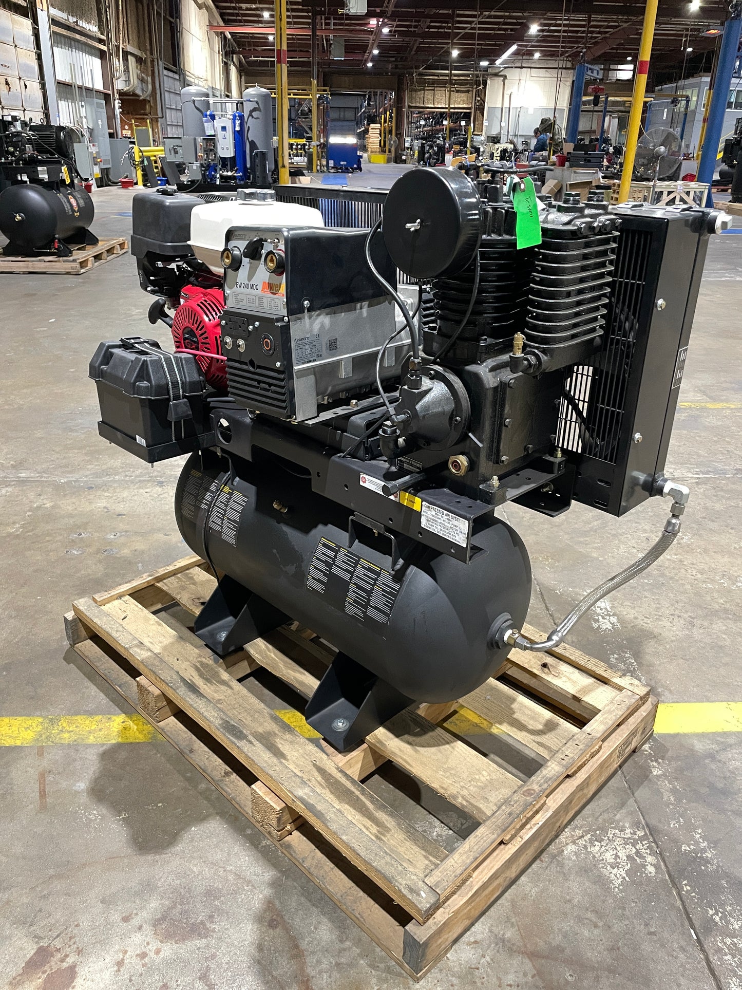 13 HP Compressor-Generator-Welder