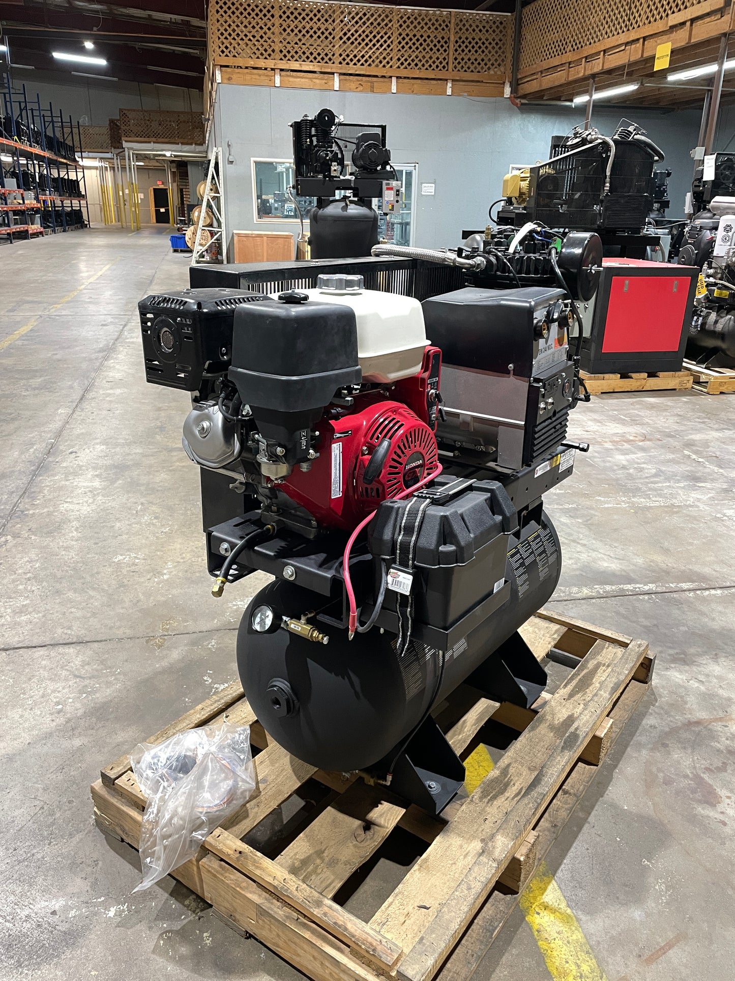 13 HP Compressor-Generator-Welder