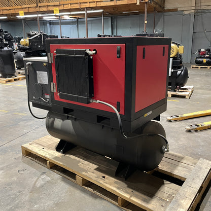 15 HP Rotary Screw with Dryer | 80 Gallon