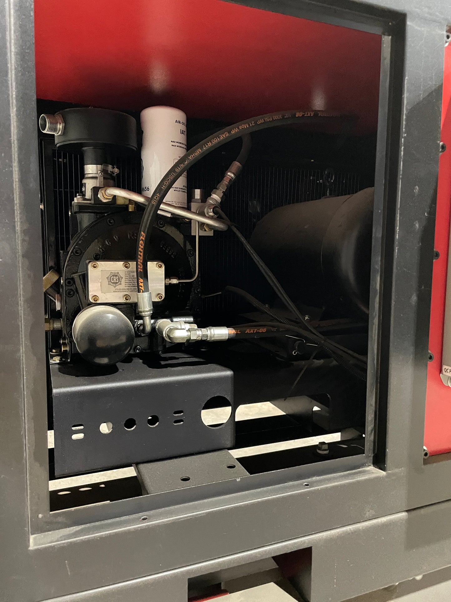 15 HP Rotary Screw with Dryer | 80 Gallon